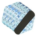 thumbnail image 4 of Menstruel 5 Pcs Protège-Dessous Menstruels Lavables Réutilisables Anti-Fuites en Charbon de Bambou pour Femmes Taille m, 4 of 8