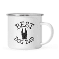 thumbnail image 1 of Koyal Wholesale Best Dog Dad Stainless Steel Campfire Coffee Tea Mug, Great Dane, Dog Graphic, 1-Pack, 1 of 4