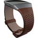 thumbnail image 3 of Correa de Repuesto Fitbit Cuero Perforado Café Chico, 3 of 4