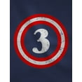 thumbnail image 2 of Captain 3rd Birthday Shirt Boy Third Outfit 3 Year Old Toddler Gift Party Shirts 12M Navy, 2 of 6