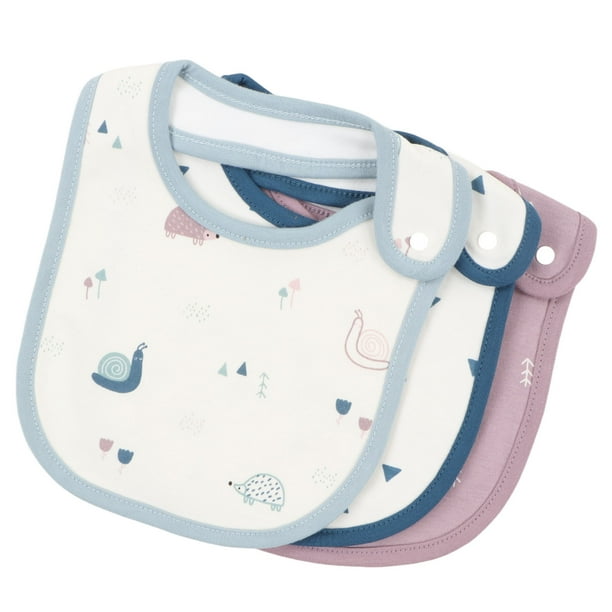 Baberos De Baba De Algodón Para Bebé, Patrones De Animales Lavables Y Respetuosos Con La Piel, Los Baberos De Baba Infantil Previenen La Ropa Sucia Para Uso Doméstico