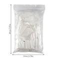 thumbnail image 3 of Dsscvnef Patch Ongles Complet Demi-Patch Français pour Femmes Enceintes Peut Utiliser Patch Gel Inodore Longue Durée 14 Jours Ensemble Ongles Courts Faits Main, 3 of 5
