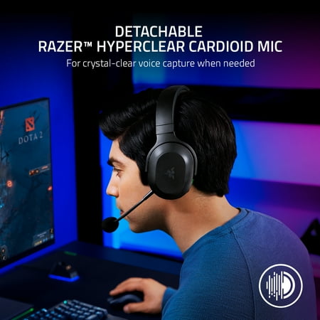 Razer - Barracuda X Wireless Stereo Gaming Headset for PC, PS4, PS5, Switch, and Android - Black