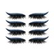 thumbnail image 1 of Pegatinas De Pestañas Artificiales Y Delineador De Ojos Brillo Autoadhesivo Impermeable Reutilizable Pegatina De Maquillaje De Ojos Para Fiesta En Casa Mujer 8Uds Sweethay CE003192-01, 1 of 6