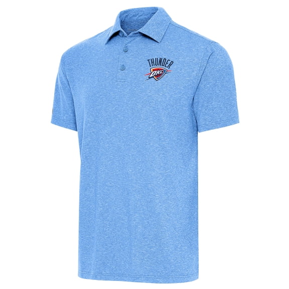 Men's Antigua  Powder Blue Oklahoma City Thunder Par Polo
