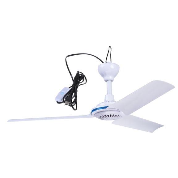 WINDLAND USB 5V Quiet Camping Outdoor Hanging Gazebo Canopy Dorm Fan For Hikings Tent Fan