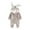 X-319Beige, variant on FAOWME Big Kids Girls Boys Hooded Romper Long Sleeve Fuzzy Solid Color Zipper Cute Cartoon Rabbit Design Warm Stylish Bodysuits Jumpsuits For Daily Wear Beige 0-3 Month