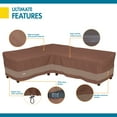 thumbnail image 6 of Duck Covers Ultimate Waterproof 104 Inch Patio Left-Facing Sectional Lounge Set Cover, 6 of 12