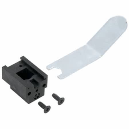 Bronze Manual Flush Bolt CRL Jackson® Bottom Bolt Guide Assembly for Jackson® Concealed Vertical Rod Exit Devices Dark Bronze ()