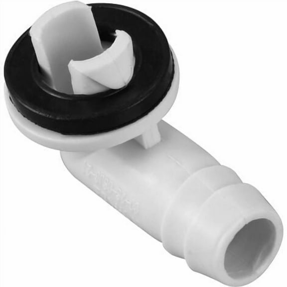 AC Drain Hose Connection for Air Conditioning, Corner Connector with Rubber for Split Units and Window AC Unit 3/5" (15mm)