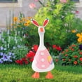 thumbnail image 1 of Creatine Easter Mini Desktop Goose Figurine With For Home Desk And Holiday, 1 of 6