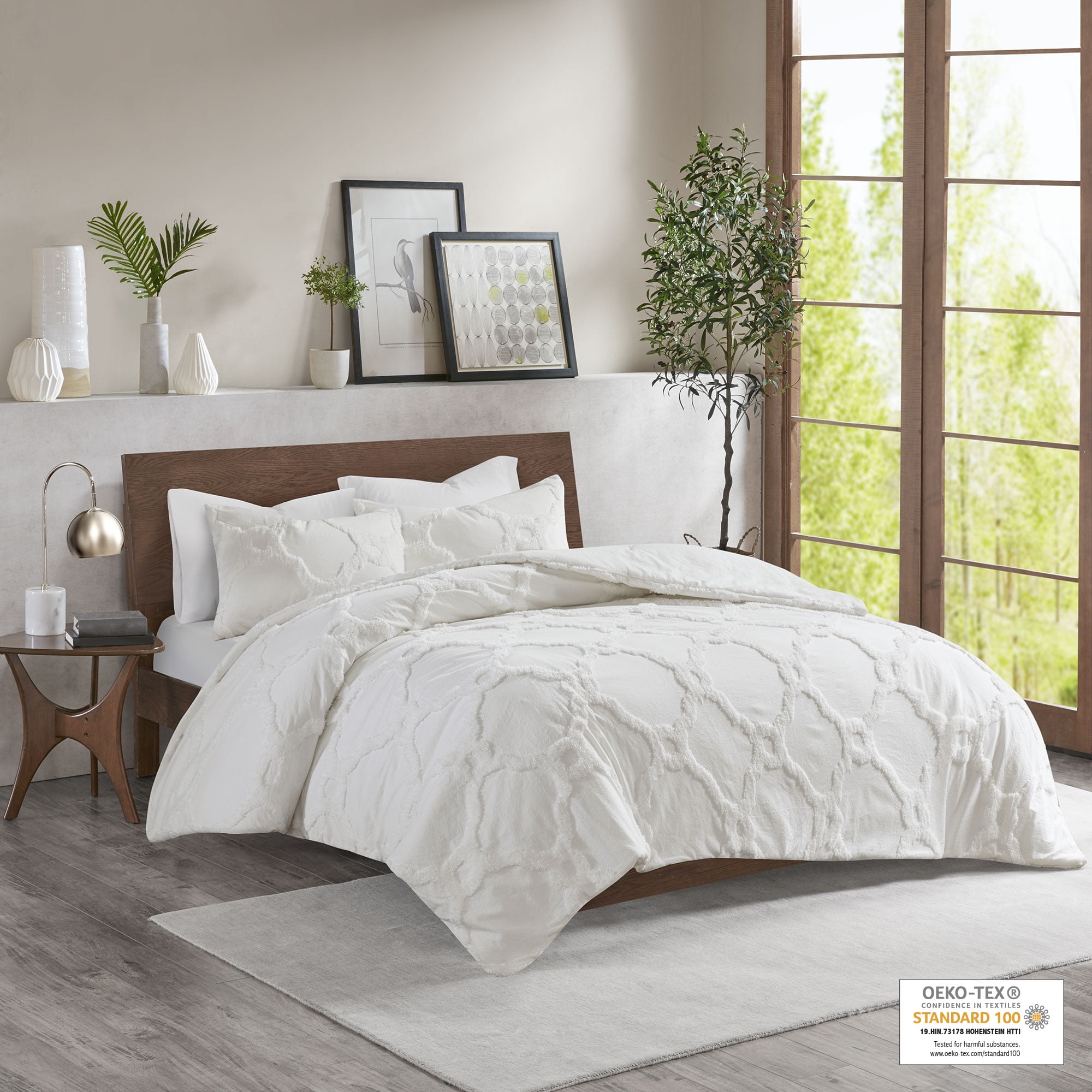 White Cotton Comforter King 56