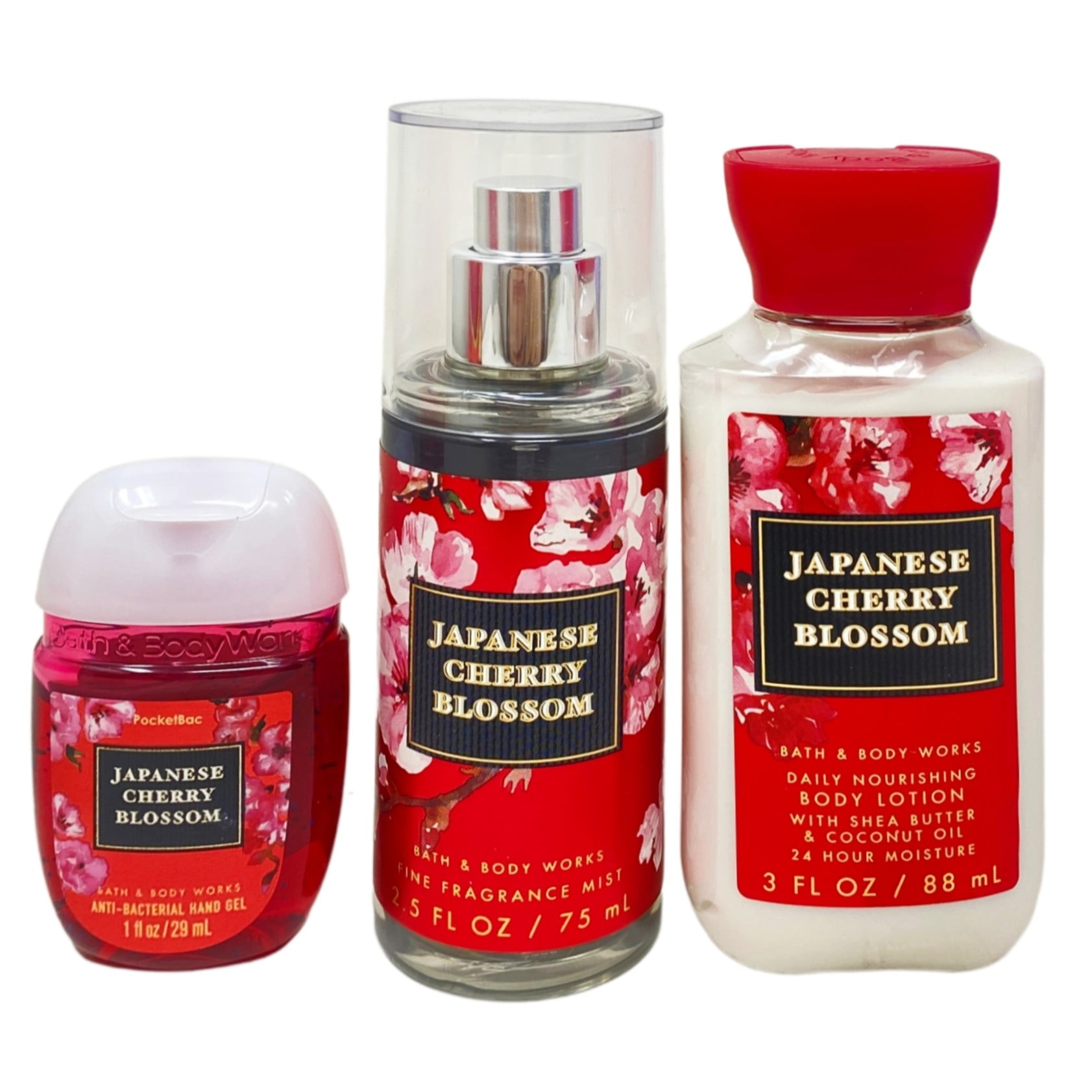 Bath & Body Works Japanese Cherry Blossom Very Merry Cherry Mini