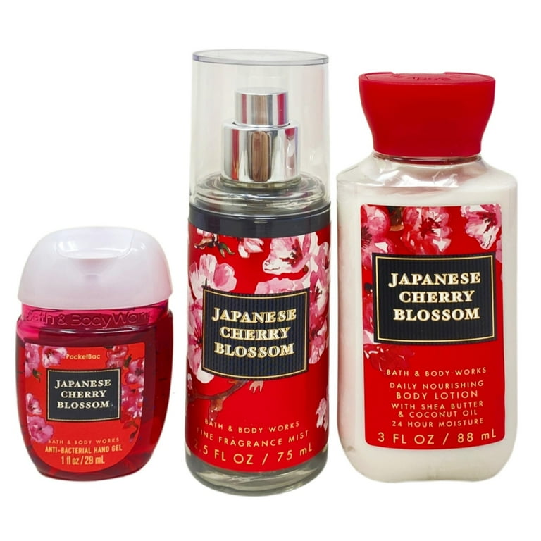 Bath & Body Works Japanese Cherry Blossom Very Merry Cherry Mini
