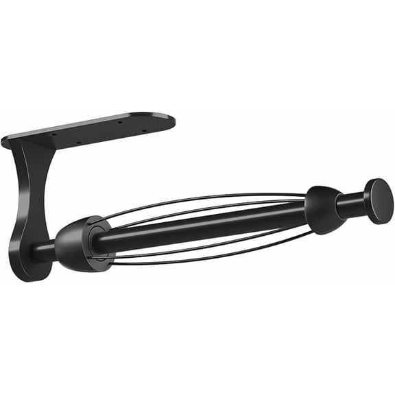 Xuet Under Cabinet Paper Towel Holder, Adhesive Wall Mount with One-Hand Tear