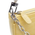 thumbnail image 4 of Retro Small Croc Embossed PU Leather Multi-Use Handbag Shoulder Bag Crossbody, 4 of 5