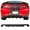 Carbon Fiber Print, variant on Ikon Motorsports Compatible with 2015-2023 Dodge Charger Rear Bumper Diffuser Splitter Carbon Fiber Print PP