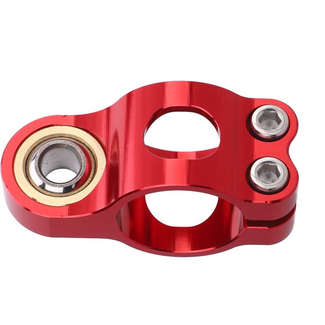 Support de Fourche de Moto, Support de Cadre d'Amortisseur de Direction Léger avec Réduction Anodisée CNC pour Tous les Amortisseurs de Direction de 25mm
