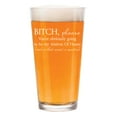 thumbnail image 2 of 16 oz Beer Pint Glass You're Obviously Going To Be My Bridesmaid Will You Be My Proposal, 2 of 2