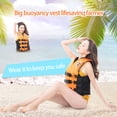 thumbnail image 4 of Hvmvliv Boating Vests Universal Adult M-3XL Life Vests and Jacket, (Maximum 150N Buoyancy), Bright Colour Blue, 4 of 8