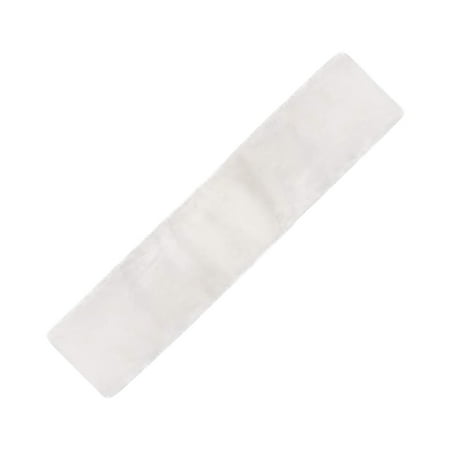 

NEGJ Christmas Table Runner White Plush Table Runner Restaurant Family Table Decoration Cloth