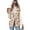 Autumn Pumpkin Sunflower Pattern, variant on Chririnla Dressy Women's Sleeveless Suit Vest for Work Meeting Summer, Classic Trendy Women's Sleeveless Waistcoat Vest, Pickle Jar Pattern