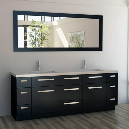 Design Element J84 Ds Moscony 84 In Double Bathroom Vanity Set Design Element J84 Ds Moscony 84 In Double Bathroom Vanity Set