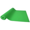 thumbnail image 2 of Fitvids 1/4-Inch High Density Thick Non Slip Workout Yoga Mat with Carry Strap, Green, 2 of 4