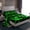 Green, variant on Castle Fairy Teens Red Honeycomb Gamepads Twin Sheet Sets,Video Game Bedding