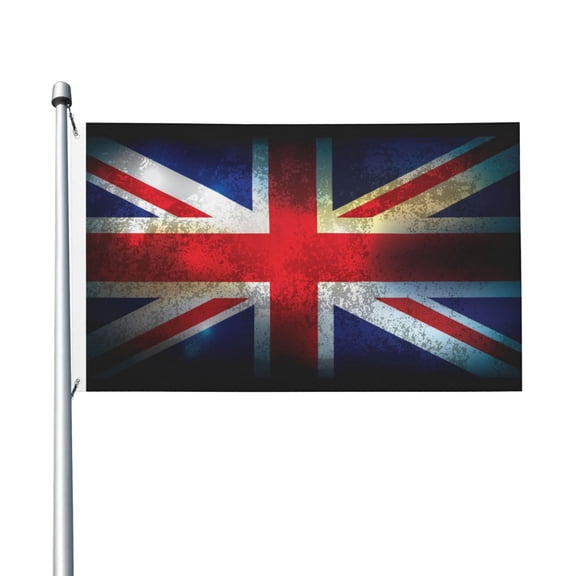 Union Jack United Kingdom Flag Vintage Flag 3X5 Ft Garden Yard House Flags Banner Sign Outdoor Indoor Party Home Garden Decoration