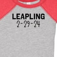 thumbnail image 4 of Inktastic Leapling- 2-29-24- Leap Year Boys or Girls Baby Bodysuit, 4 of 5