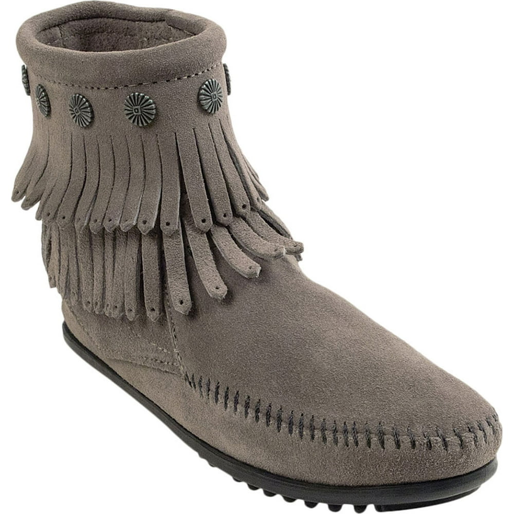 minnetonka double fringe boot