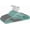 Dusty Blue, variant on Plastic Hangers 50 Pack with Non-Slip Design,0.2 Inches Thick, 360°Swivel Hook Space Saving Organizer for Bedroom Closet,Shirts,Pants(White- S Shaped)