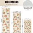 thumbnail image 4 of Beige Highland Cow Flower Cartoon Pattern Kitchen Rugs Sets Of 3,Kitchen Runner Rugs Non Skid Washable,Decorative Kitchen Floor Mats for Kitchen,Sink,Laundry,17"x30"+ 17"x47" + 17"x59", 4 of 6