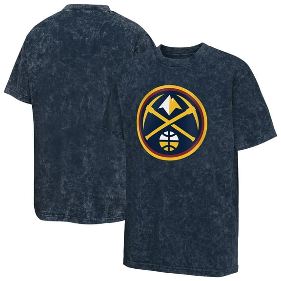 Youth Navy Denver Nuggets Rugged Defense T-Shirt
