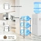 thumbnail image 4 of Estantería de 3 Niveles para Garrafones, Soporte de Acero Resistente y Desmontable para 3 Botellas  (Gris), 4 of 4