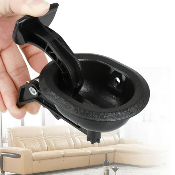 LITTLE HOME Sofa Chair Recliner Release Pull Handle,Oval Plastic Sofa Chair Replacement Parts Without Cable Fits Standard 1/5 in Cable End