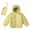 Yellow, variant on 2-14Y Kids Lightweight Puffer Jacket Cute Girls Boys Hooded Warm Winter Coat Packable Outerwear With Pockets Yellow