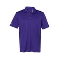 thumbnail image 3 of Adidas Mens Performance Polo, 4XL, Collegiate Purple, 3 of 3