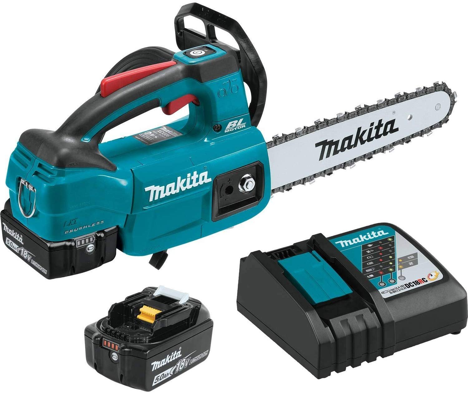 2 Catene Di Ricambio Makita Da 25,4 Cm Per Motosega | 199075-5 | Passo 3/8", Calibro 0,43" | Per XCU06Z, XCU06SM1