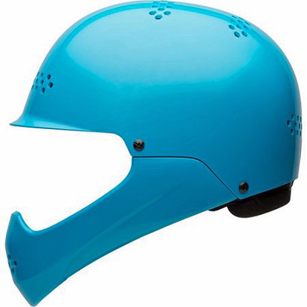 children's bike helmet with chin guard