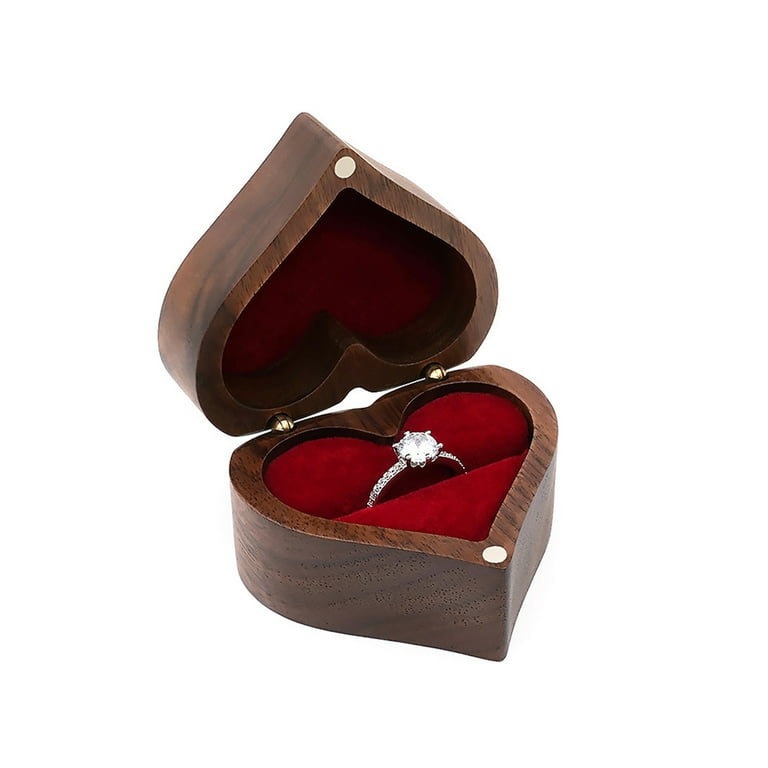 Compact engagement ring box deals