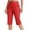 Red, variant on Inleife Womens Oversized Stretch Capris Drying Tight Elastic Comfortable Fitness Pants Yoga Pants for Women