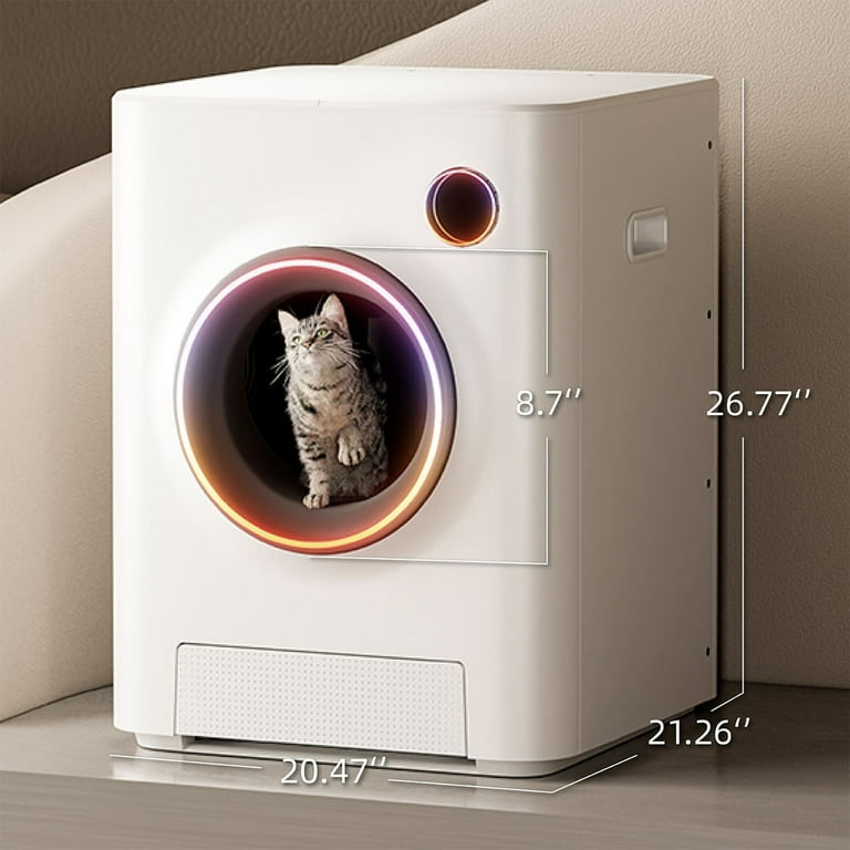Pet Marvel's Self-Cleaning Automatic Cat Litter Cube Machine with
