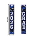 thumbnail image 3 of Graduation Decorations 2026 GRAD Banner Door Porch Signs Welcome Banner for Outdoor Indoor Wall Graduation Decorations Class of 2028, 3 of 4