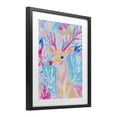 thumbnail image 2 of Stupell Industries Contemporary Bright Pastel Deer Black Framed Print Under Glass, 13 x 16, by Arlington Prints, 2 of 8