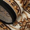 thumbnail image 5 of Home Dynamix Premium Muse Damask Area Rug, Ebony/Ivory, 21"x35", 5 of 6