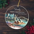 thumbnail image 3 of Sydney Opera House Christmas Ornaments 2025, Personalized Text & Name Sydney Lovers Xmas Ornament Gift, Custom Sydney Opera House Ornaments, Australia Sydney City Ornament Gift for Travel Memories, 3 of 5