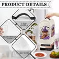 thumbnail image 4 of HELLHERO Witch Hat Cow Elastic 15.94"H x 9.45"L x 7.28"W Kitchen Accessories Stylish Polyester Kitchen Blender Dust Cover, 4 of 6