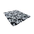 thumbnail image 1 of Advancent Alfombra de poliéster para dormitorio, hogar, sala de estar, alfombra de área inferior no tejida, almohadilla decorativa para puerta, Decoración del hogar Blanco negro, 1 of 6